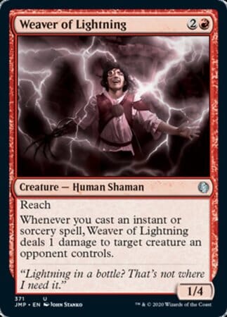 Weaver of Lightning [Jumpstart] MTG Single Magic: The Gathering  | Multizone: Comics And Games