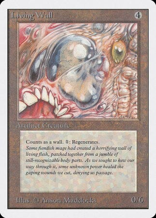 Living Wall [Unlimited Edition] MTG Single Magic: The Gathering  | Multizone: Comics And Games