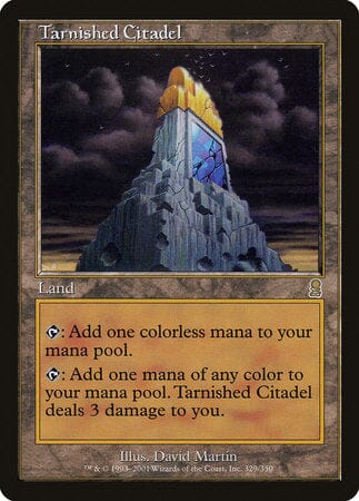 Tarnished Citadel [Odyssey] MTG Single Magic: The Gathering  | Multizone: Comics And Games