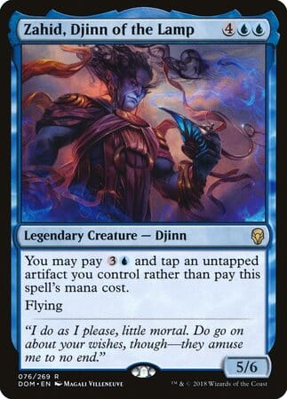 Zahid, Djinn of the Lamp [Dominaria] MTG Single Magic: The Gathering  | Multizone: Comics And Games