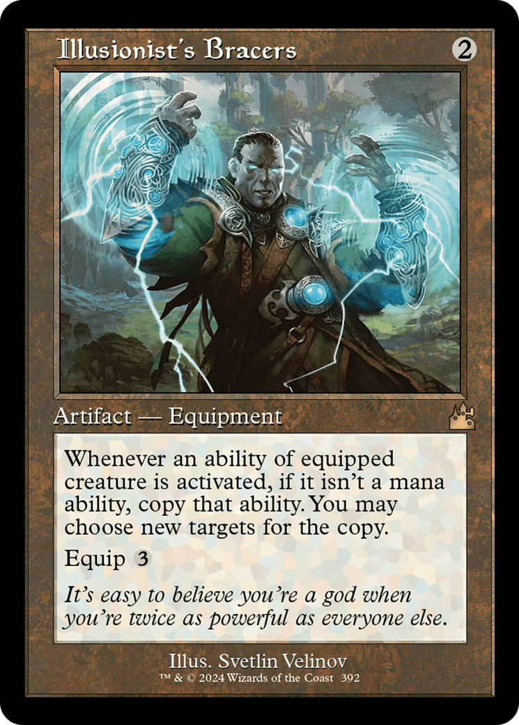 Illusionist's Bracers (Retro Frame) [Ravnica Remastered] MTG Single Magic: The Gathering  | Multizone: Comics And Games