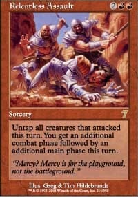 Relentless Assault [Seventh Edition] MTG Single Magic: The Gathering  | Multizone: Comics And Games