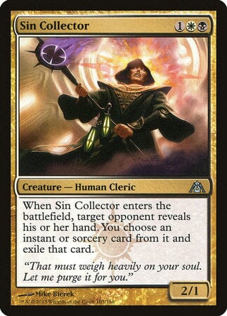 Sin Collector [Dragon's Maze] MTG Single Magic: The Gathering  | Multizone: Comics And Games