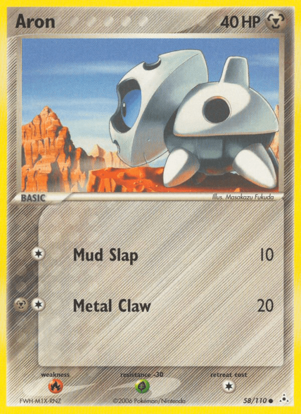 Aron (58/110) [EX: Holon Phantoms] Pokemon Single Pokémon  | Multizone: Comics And Games