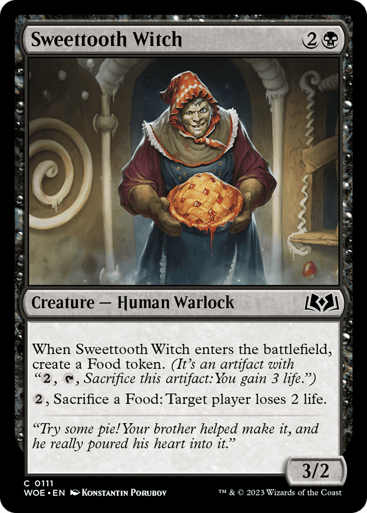 Sweettooth Witch [Wilds of Eldraine] MTG Single Magic: The Gathering  | Multizone: Comics And Games