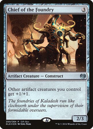 Chief of the Foundry [Kaladesh Promos] MTG Single Magic: The Gathering  | Multizone: Comics And Games