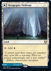 Hengegate Pathway // Mistgate Pathway [Kaldheim] MTG Single Magic: The Gathering  | Multizone: Comics And Games