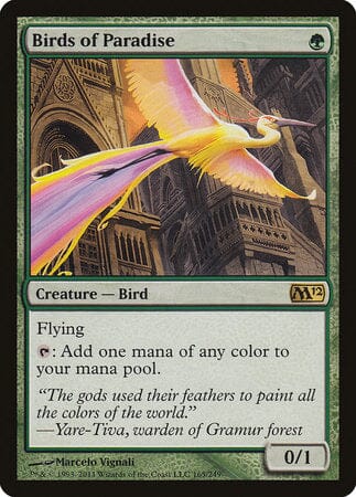 Birds of Paradise [Magic 2012] MTG Single Magic: The Gathering  | Multizone: Comics And Games