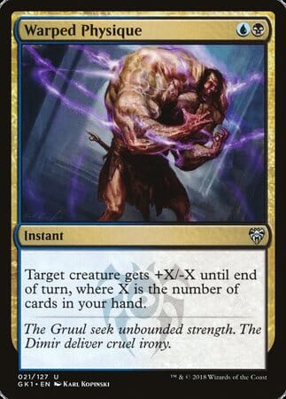 Warped Physique [GRN Guild Kit] MTG Single Magic: The Gathering  | Multizone: Comics And Games