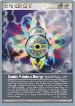 Double Rainbow Energy (88/100) (Psychic Lock - Jason Klaczynski) [World Championships 2008] Pokemon Single Pokémon  | Multizone: Comics And Games