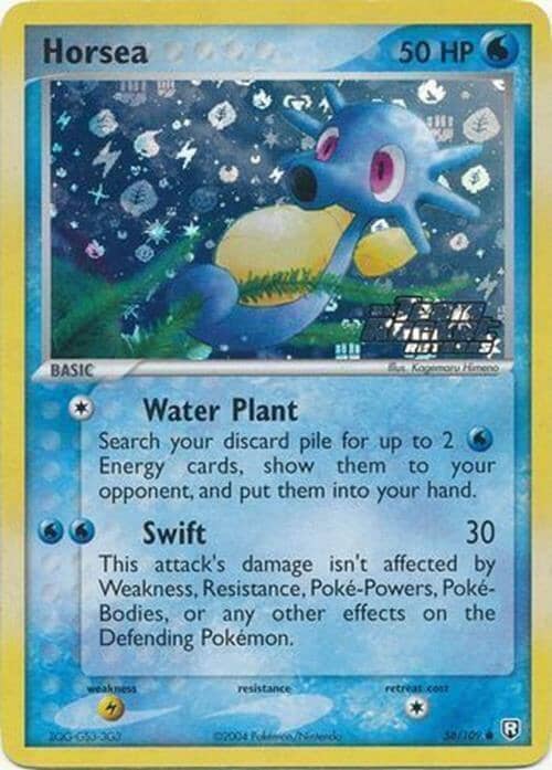 Horsea (58/109) (Stamped) [EX: Team Rocket Returns] Pokemon Single Pokémon  | Multizone: Comics And Games