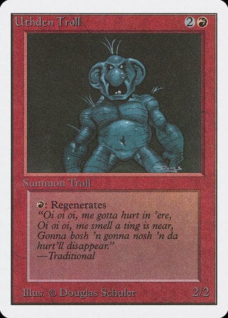 Uthden Troll [Unlimited Edition] MTG Single Magic: The Gathering  | Multizone: Comics And Games