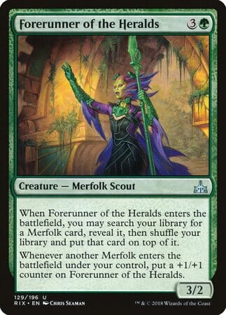 Forerunner of the Heralds [Rivals of Ixalan] MTG Single Magic: The Gathering  | Multizone: Comics And Games