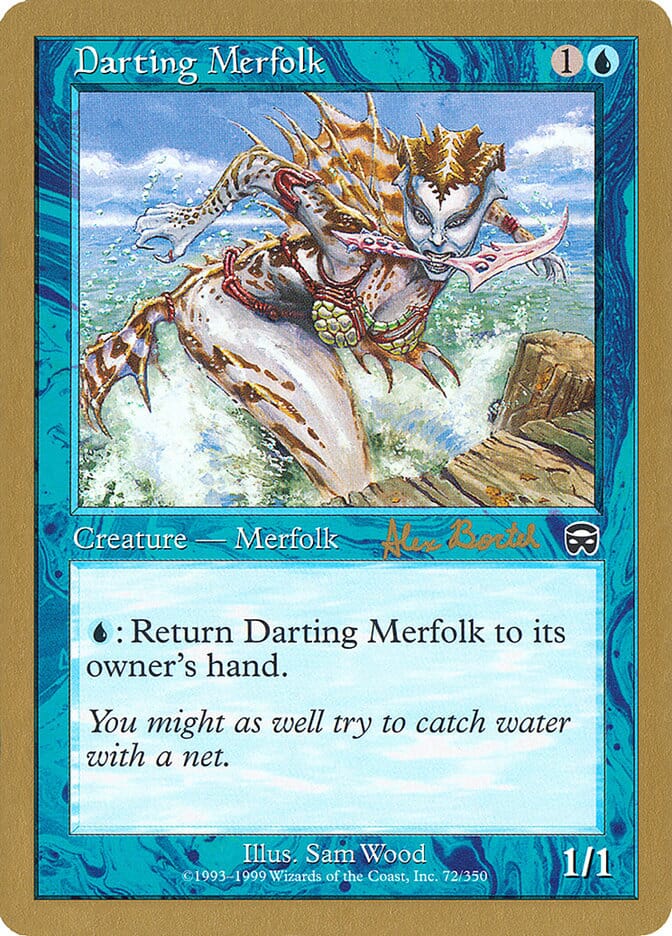 Darting Merfolk (Alex Borteh) [World Championship Decks 2001] MTG Single Magic: The Gathering  | Multizone: Comics And Games