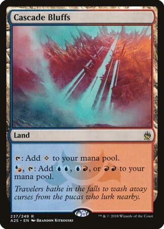 Cascade Bluffs [Masters 25] MTG Single Magic: The Gathering  | Multizone: Comics And Games