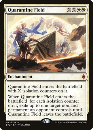 Quarantine Field [Battle for Zendikar] MTG Single Magic: The Gathering  | Multizone: Comics And Games