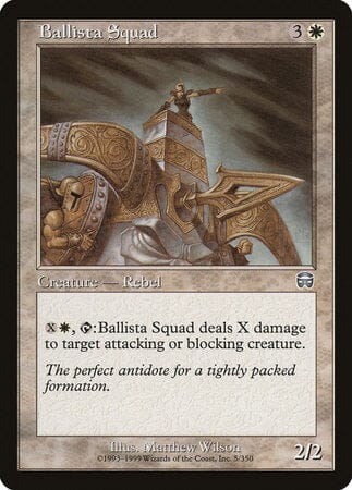 Ballista Squad [Mercadian Masques] MTG Single Magic: The Gathering  | Multizone: Comics And Games
