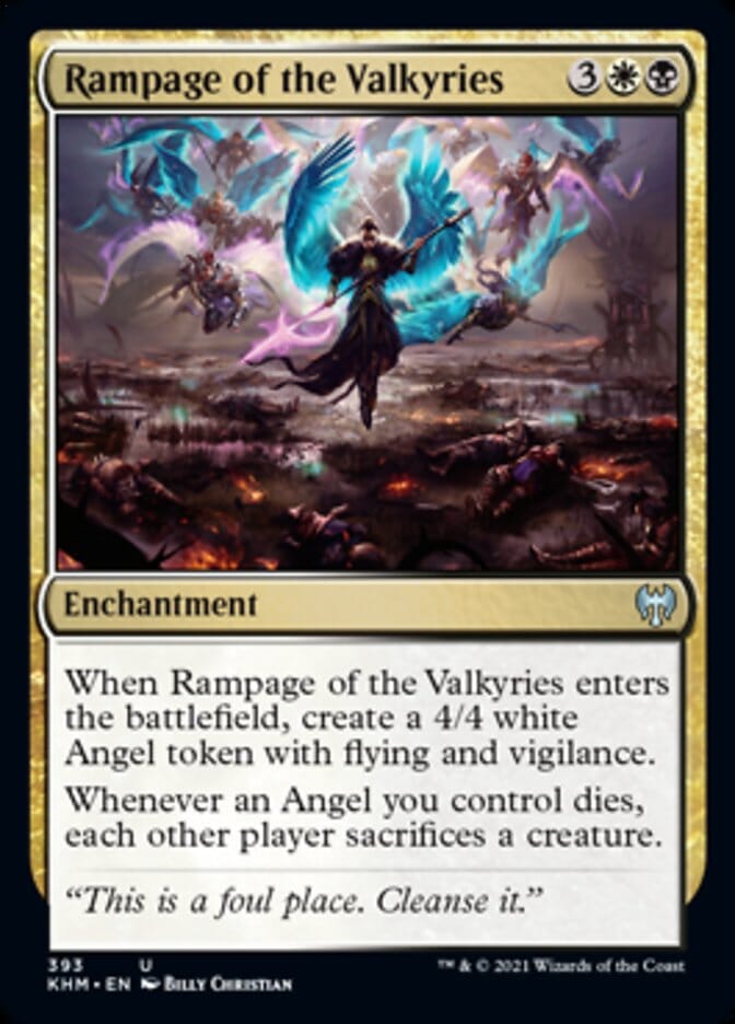 Rampage of the Valkyries [Kaldheim] MTG Single Magic: The Gathering  | Multizone: Comics And Games