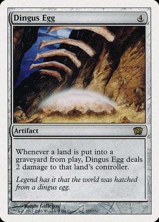 Dingus Egg [Eighth Edition] MTG Single Magic: The Gathering  | Multizone: Comics And Games