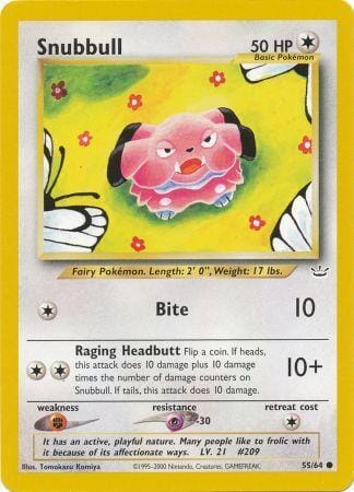 Snubbull (55/64) [Neo Revelation Unlimited] Pokemon Single Pokémon  | Multizone: Comics And Games