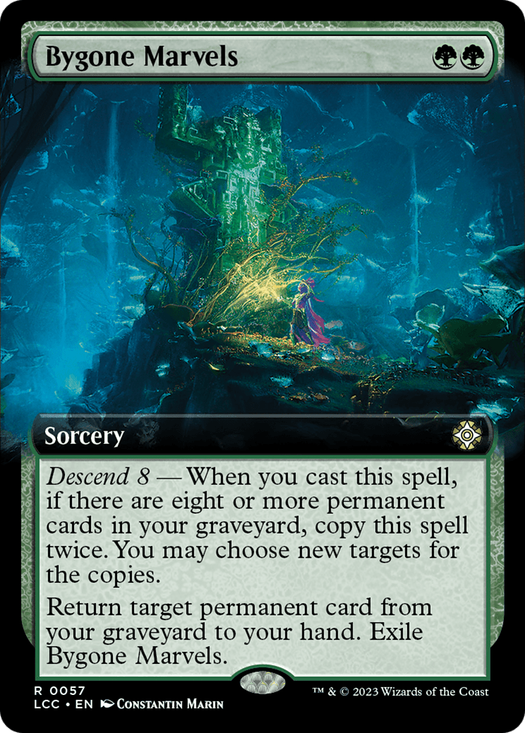 Bygone Marvels (Extended Art) [The Lost Caverns of Ixalan Commander] MTG Single Magic: The Gathering  | Multizone: Comics And Games