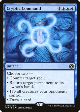 Cryptic Command [Iconic Masters] MTG Single Magic: The Gathering  | Multizone: Comics And Games