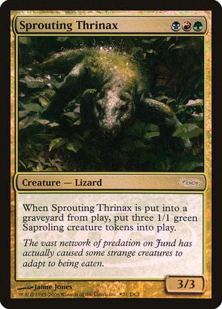 Sprouting Thrinax [Wizards Play Network 2008] MTG Single Magic: The Gathering  | Multizone: Comics And Games