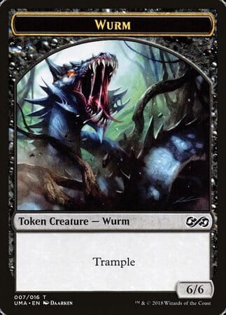 Wurm Token [Ultimate Masters Tokens] MTG Single Magic: The Gathering  | Multizone: Comics And Games
