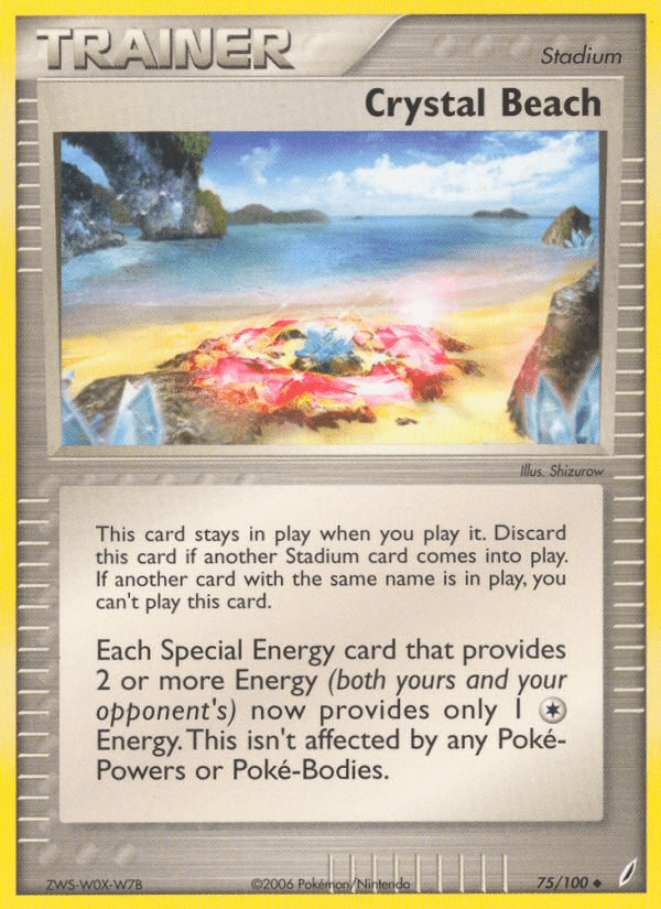 Crystal Beach (75/100) [EX: Crystal Guardians] Pokemon Single Pokémon  | Multizone: Comics And Games