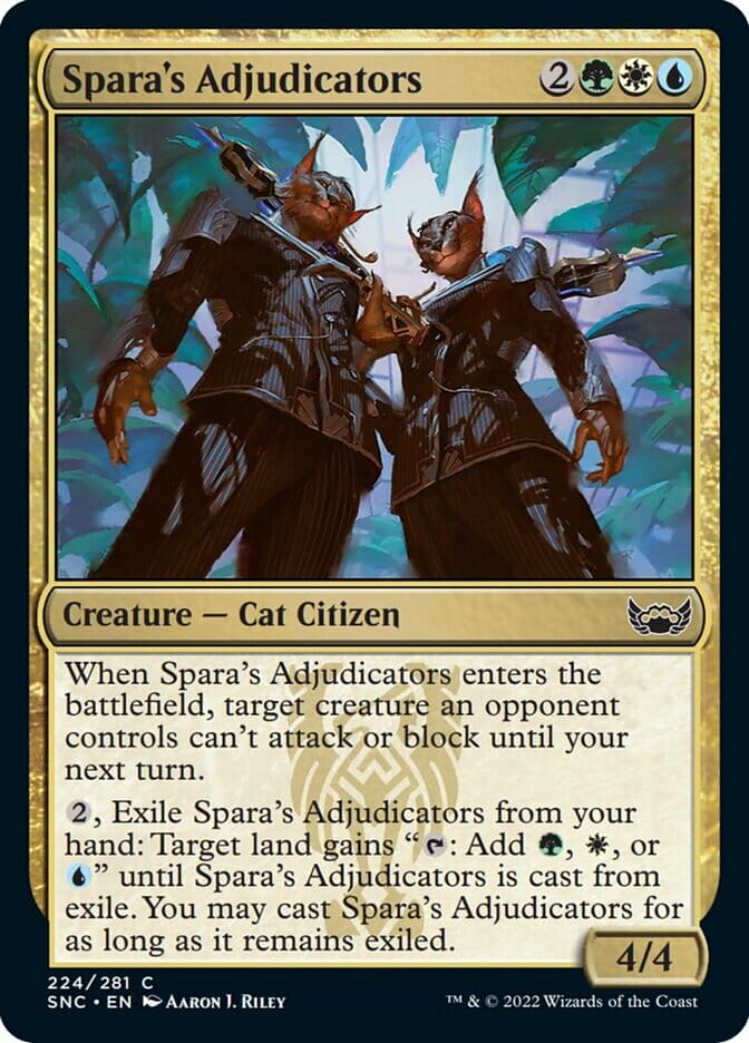 Spara's Adjudicators [Streets of New Capenna] MTG Single Magic: The Gathering  | Multizone: Comics And Games