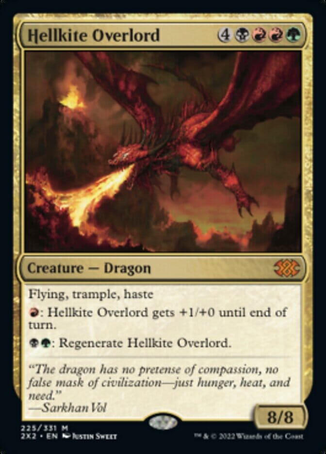 Hellkite Overlord [Double Masters 2022] MTG Single Magic: The Gathering  | Multizone: Comics And Games