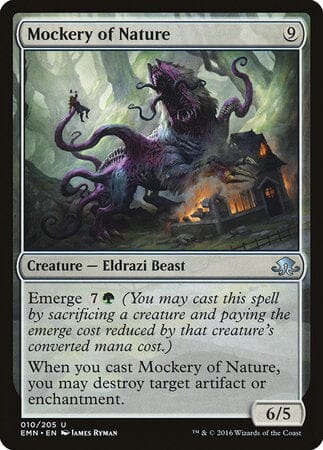 Mockery of Nature [Eldritch Moon] MTG Single Magic: The Gathering  | Multizone: Comics And Games