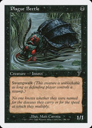 Plague Beetle [Seventh Edition] MTG Single Magic: The Gathering  | Multizone: Comics And Games