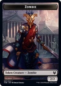 Zombie // Satyr Double-sided Token [Theros Beyond Death Tokens] MTG Single Magic: The Gathering  | Multizone: Comics And Games