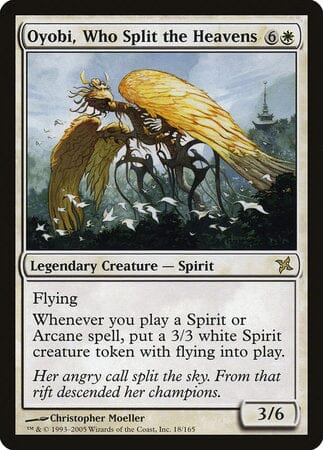 Oyobi, Who Split the Heavens [Betrayers of Kamigawa] MTG Single Magic: The Gathering  | Multizone: Comics And Games