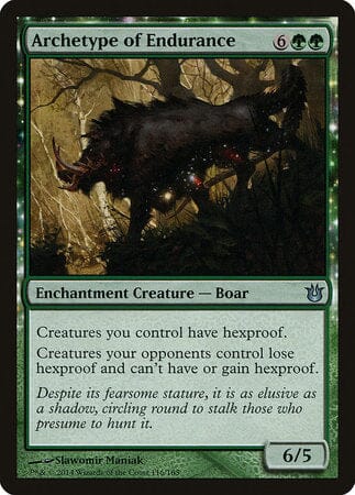 Archetype of Endurance [Born of the Gods] MTG Single Magic: The Gathering  | Multizone: Comics And Games