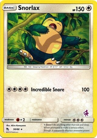 Snorlax (50/68) (Mewtwo Deck) [Battle Academy 2020] Pokemon Single Pokémon  | Multizone: Comics And Games
