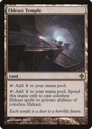 Eldrazi Temple [Rise of the Eldrazi] MTG Single Magic: The Gathering  | Multizone: Comics And Games