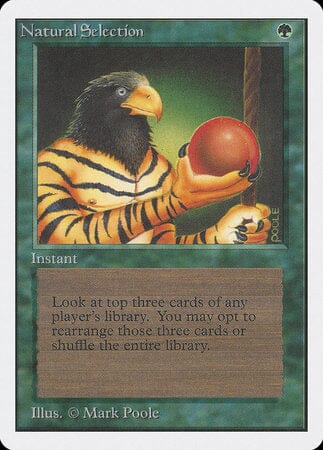 Natural Selection [Unlimited Edition] MTG Single Magic: The Gathering  | Multizone: Comics And Games