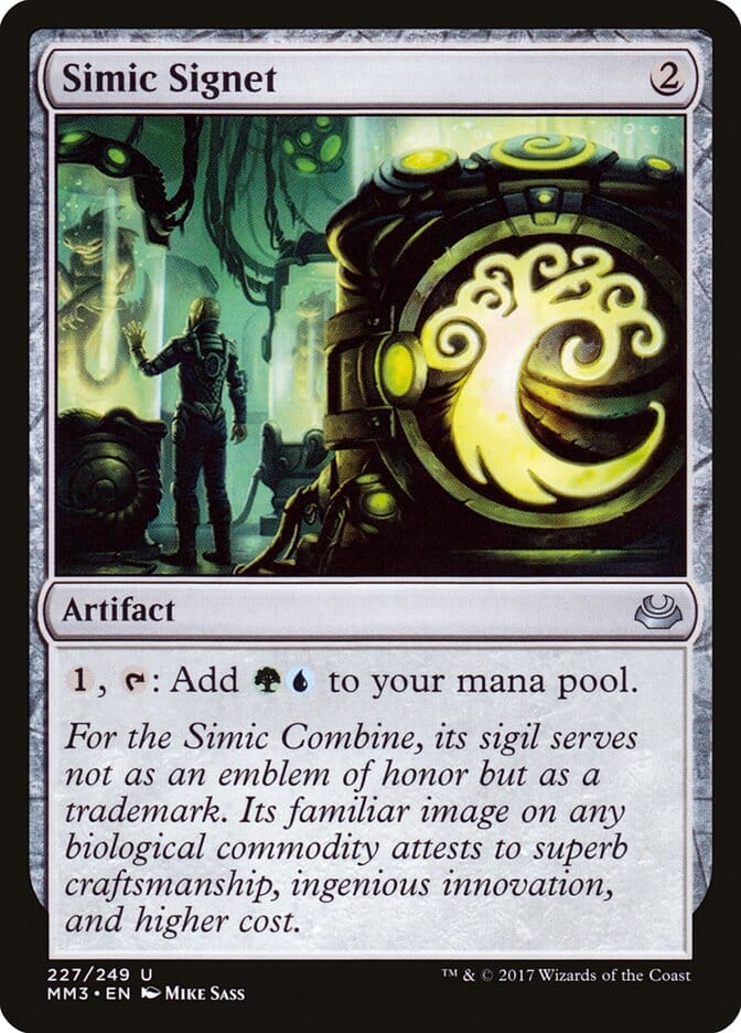 Simic Signet [Modern Masters 2017] MTG Single Magic: The Gathering  | Multizone: Comics And Games