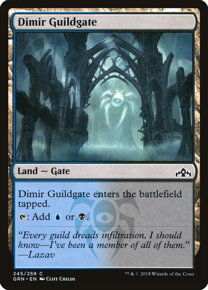 Dimir Guildgate (245/259) [Guilds of Ravnica] MTG Single Magic: The Gathering  | Multizone: Comics And Games