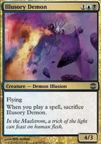 Illusory Demon [Alara Reborn] MTG Single Magic: The Gathering  | Multizone: Comics And Games