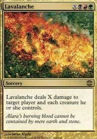 Lavalanche [Alara Reborn] MTG Single Magic: The Gathering  | Multizone: Comics And Games