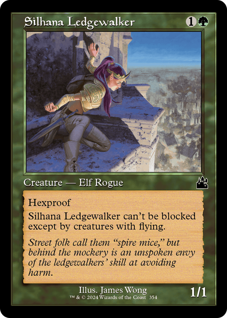 Silhana Ledgewalker (Retro Frame) [Ravnica Remastered] MTG Single Magic: The Gathering  | Multizone: Comics And Games