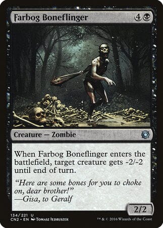 Farbog Boneflinger [Conspiracy: Take the Crown] MTG Single Magic: The Gathering  | Multizone: Comics And Games