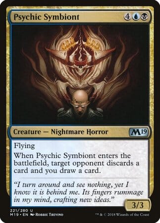 Psychic Symbiont [Core Set 2019] MTG Single Magic: The Gathering  | Multizone: Comics And Games