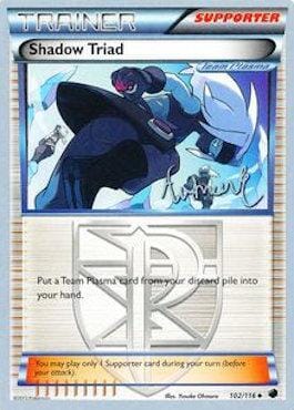 Shadow Triad (102/116) (Emerald King - Andrew Estrada) [World Championships 2014] Pokemon Single Pokémon  | Multizone: Comics And Games