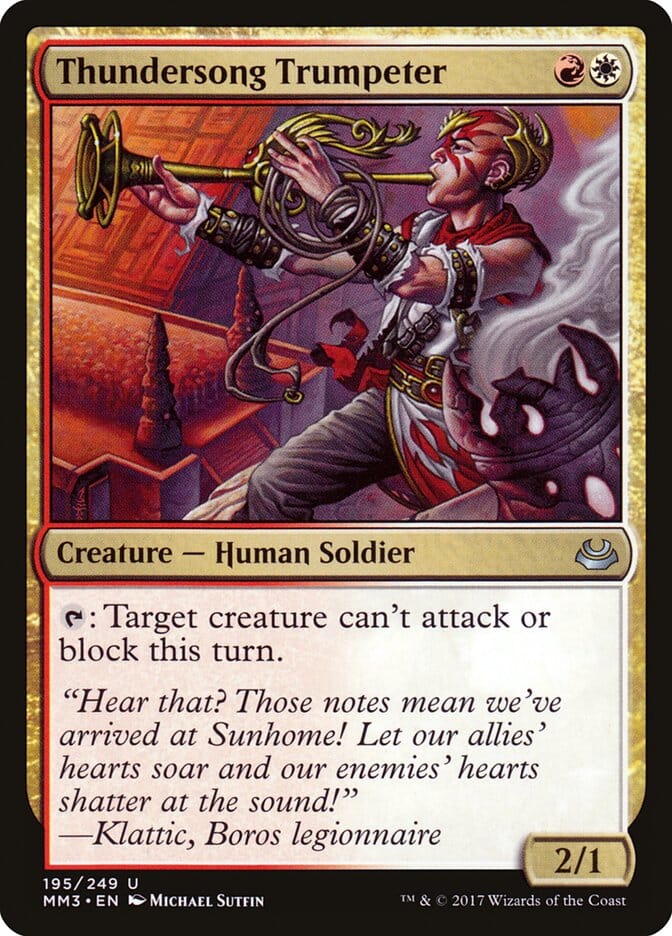 Thundersong Trumpeter [Modern Masters 2017] MTG Single Magic: The Gathering  | Multizone: Comics And Games