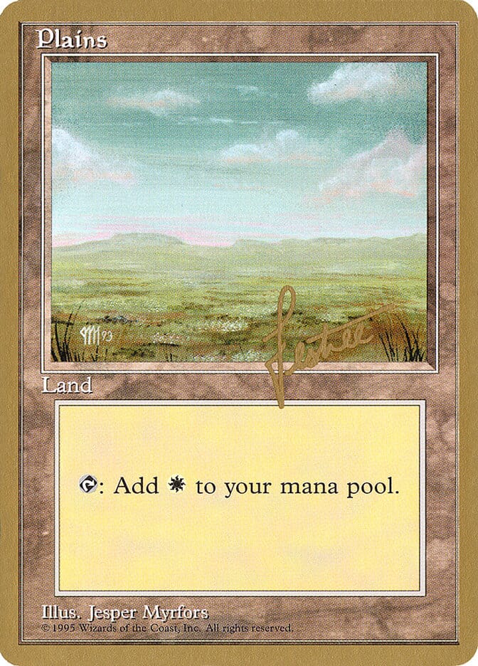 Plains (bl364) (Bertrand Lestree) [Pro Tour Collector Set] MTG Single Magic: The Gathering  | Multizone: Comics And Games