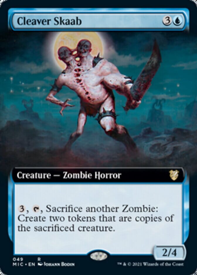 Cleaver Skaab (Extended) [Innistrad: Midnight Hunt Commander] MTG Single Magic: The Gathering  | Multizone: Comics And Games